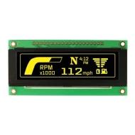 NHD-2.8-25664UCY2 дисплей OLED, Passive Matrix, 2.8", 256 x 64, желтый