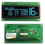 NHD-3.12-25664UCB2 дисплей OLED, Passive Matrix, 3.12", 256 x 64, синий
