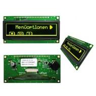 NHD-3.12-25664UMY3 дисплей OLED, Passive Matrix, 3.12", 256x64, Yellow