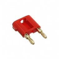 BU-P2244-2 разъем, Banana Plug, Double, Stackable, Miniature, Solderless
