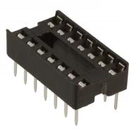 ED14DT гнездо для микросхем, DIP, 14 контактов, 1А, 20мОм