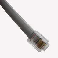 BC-66RS025F патч-корд, RJ11, RJ12, RJ14, RJ25, 6p6c, 7.62м