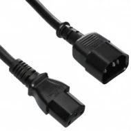 AK500-JC-6-1 шнур питания, IEC 320-C14 - C13, 250В, 10А, 18 AWG