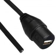 A-KAB-USBA-FS-1M кабель USB, USB 2.0, 1.00м, экранированный