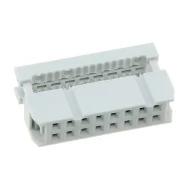 AWP 16-8240-T соединитель прямоугольный, Socket, 16 позиций, 2 ряда, IDC