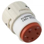 SJS860510 соединитель, CONN PLUG HSG FMALE, 5 позиций, Bayonet Lock, IP67