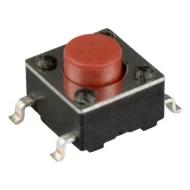 PTS645SK50SMTR92 LFS переключатель тактильный, SPST-NO, 0.05А, 12В