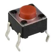 PTS645SK50-2 LFS тактовый переключатель, SPST-NO, 0.05А, 12В