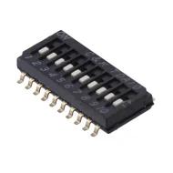 TDA10H0SB1R DIP-переключатель, SPST, 10 позиций, 25мА, 24В