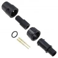16280-2PG-311 соединитель круглый, Plug, Male Pins, 2 позиции, 7.5А, 600VAC/DC