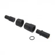 16282-2PG-311 соединитель круглый, Plug, Male Pins, 2 позиции, 7.5А, 600ВAC/DC