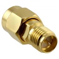 132171RP-RP переходник для ВЧ соединителей, RP-SMA, Jack-Plug, 50Ом, 18ГГц