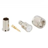 182123 ВЧ соединитель, Mini UHF, Plug, 50Ом, 2.5ГГц