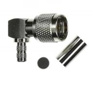 182324 ВЧ соединитель, Mini UHF, Plug, 50Ом, 2.5ГГц