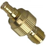 242127 переходник для ВЧ соединителей, Plug to Jack, SMA to MCX, 50Ом, 6ГГц