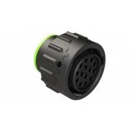 AHDP06-18-14SN-SRA корпус разъема, Plug Housing, 14 позиций, размер вставки 18-14, тип контактов Crimp