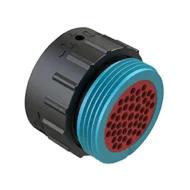 AHDP06-24-47SR-WTA корпус разъема, Plug Housing, 47 позиций, Crimp, IP67/IP69K