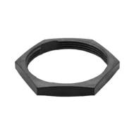 AHDP18-PN01 гайка шестигранная, Thermoplastic, Black, размер 18