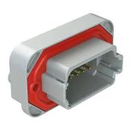 AT15-12PA-BM01 соединитель прямоугольный, Receptacle, 12 позиций, 13А, 250В