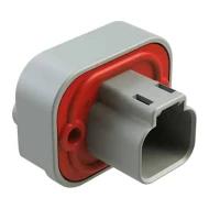 AT15-2P-BM03 прямоугольный соединитель, Receptacle, Male Pin, 13А, 250В