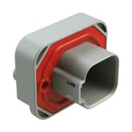 AT15-6P-BM03GRY разъем прямоугольный, Receptacle, 6 позиций, 13А, 250В