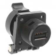 USBAPSCC21 адаптер, USB-A (USB TYPE-A), Receptacle, USB 2.0, 480 Мбит/с
