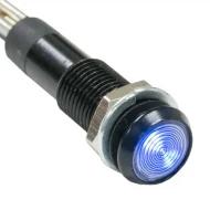PM5-M124-BLU индикатор панельный, LED, синий, 12В ~ 24В, 20мА