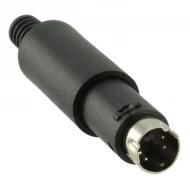MD-40 соединитель круглый, Mini DIN, 4 позиции, 100В AC, 12В DC, 1А, 2А