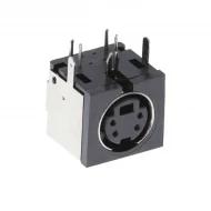 MD-40SM разъем круглый, Mini DIN, 4 позиции, 100В AC, 12В DC