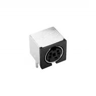 MD-50SM соединитель, Mini DIN, 5 позиций, 100В AC, 12В DC, 1А, 2А