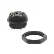 MD-60CV соединитель, круглый, Mini DIN, 100В AC, 12В DC, 1А, 2А