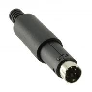MD-60 соединитель, Mini DIN, 6 позиций, 100В AC, 12В DC, 1А, 2А