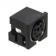 MD-60S разъем круглый, Mini DIN, 6 позиций, 100В AC, 12В DC, 1А, 2А