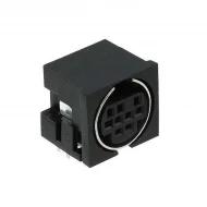 MD-90S разъем круглый, Mini DIN, 9 позиций, 100В AC, 12В DC