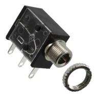 MJ-3502 аудио разъем, Phone Jack, моно, 3.5мм, 12В, 1А