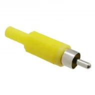 RCP-024 разъем RCA, Phono (RCA) Plug, Male, моно, 2 контакта