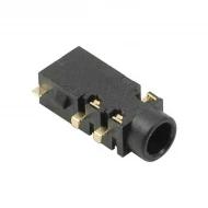 SJ-3501-SMT-TR аудио разъем, Phone Jack, Stereo, 3.5мм, 12В, 1А