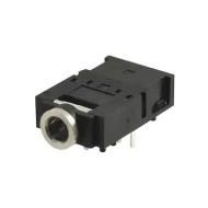 SJ-3579AN аудио разъем, Phone Jack, гнездо, стерео, 12В, 1А