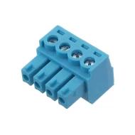 TBP02P1-381-04BE клеммная колодка, розетка, 4 позиции, 7А, 250В