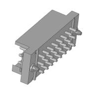 PM324MBAOSP разъем, Header, Male Pin, 24 позиции, 30А, 600В