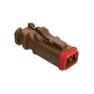 AT06-2S-OMBRN корпус разъема, Plug, Female Socket, 2 позиции, 13А