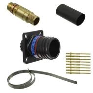 TVP00UCOMCZN11S круглый разъем, Receptacle, Female Sockets, 8 позиций, IP68