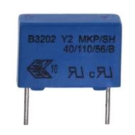 B32021A3332K000 конденсатор пленочный, 3300пФ, 1.5кВ DC, 300В AC