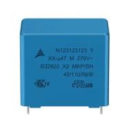 B32923X2334K000 конденсатор пленочный, MKP X2, 0.33мкФ, 275В AC, 500В DC