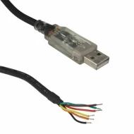 TTL-232RG-VREG3V3-WE кабель со встроенным функциональным блоком, USB to TTL Serial, 3.3В, 250мА