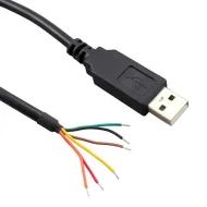 TTL-232R-3V3-WE кабельная сборка, USB to TTL Serial, 3.3В, 1.8м