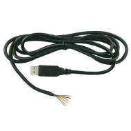 TTL-234X-3V3-WE кабель со встроенным функциональным блоком, USB - TTL Serial, 3.3В, 1.8м