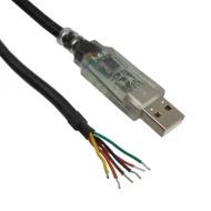 USB-RS232-WE-1800-BT_5.0 кабельная сборка, USB to RS232, USB-A, 1.8м