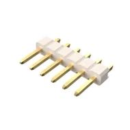 BG301-06-A-0540-L-B прямоугольный разъем, гнездо на плату, 6 позиций, 2.54мм, 3А