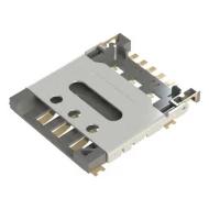 SIM8060-6-1-14-00-A разъем для SIM-карты, NANO SIM, 6 позиций, 0.5А, 125В